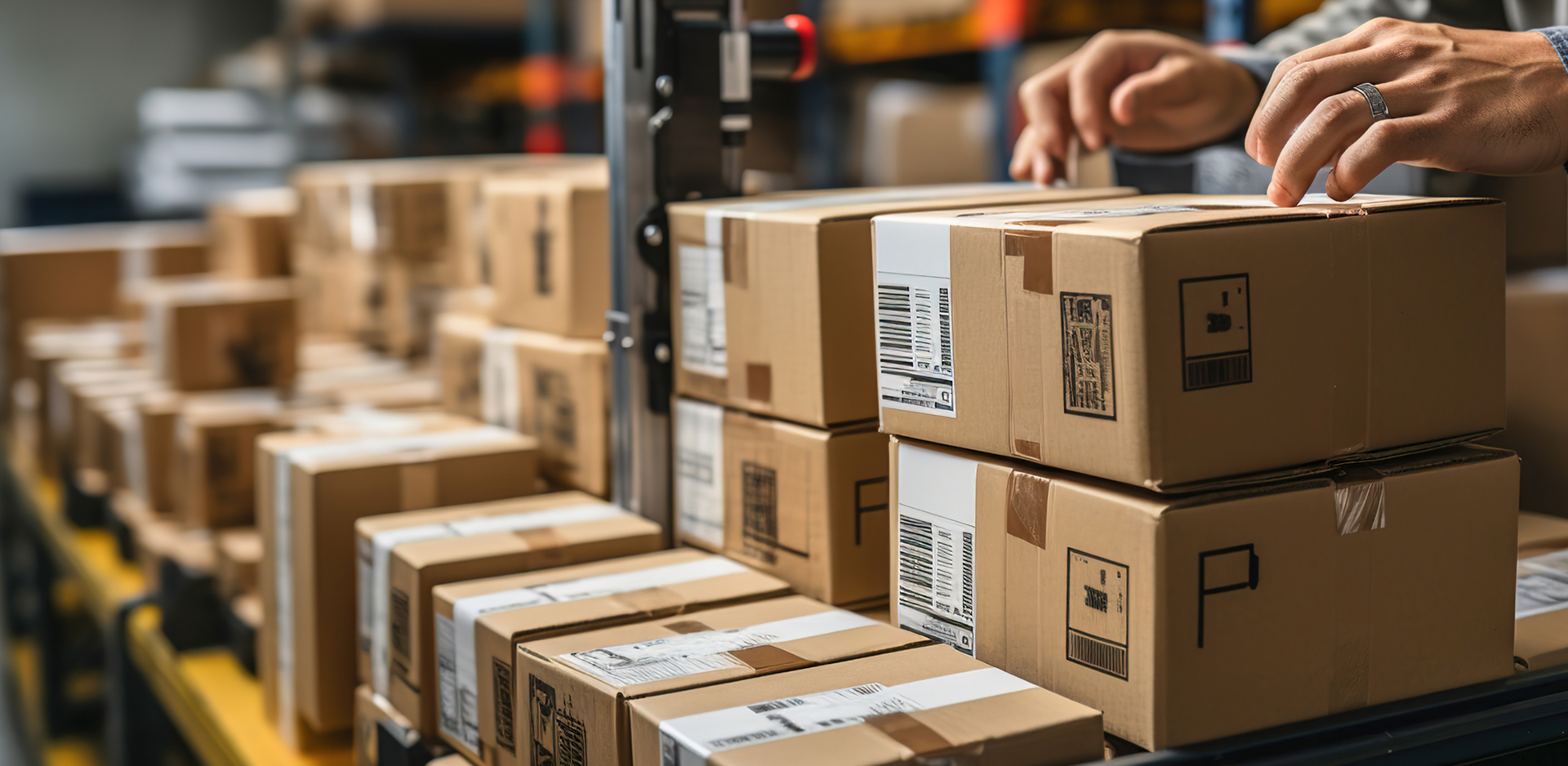 Packaging and logistics workflow managed end-to-end through Syspro distribution ERP.