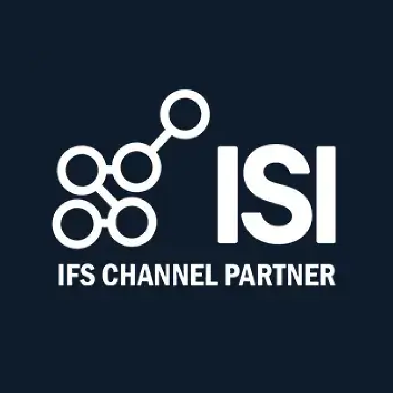 IFS partner logo for Syspro enterprise asset management and service management solutions
